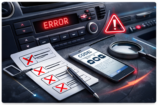 Erori comune la deblocarea radioului