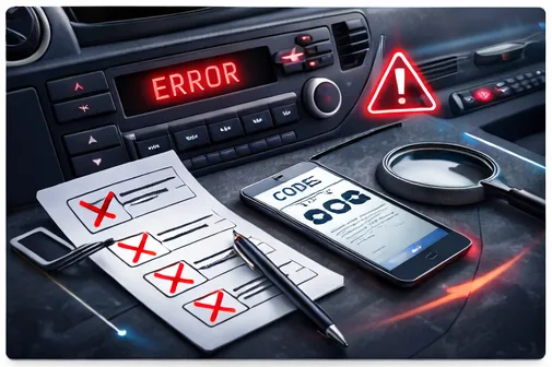 Erori comune la deblocarea radioului