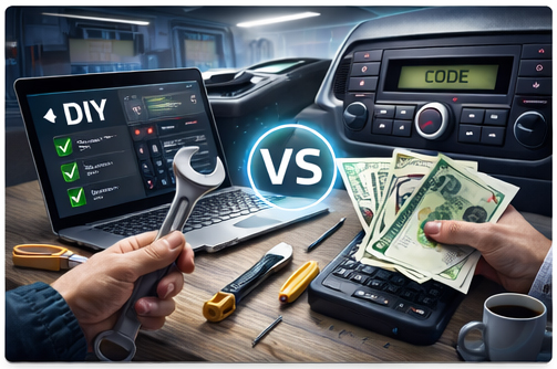 Service vs DIY cod radio